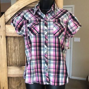 Genuine Harley Davidson button up shirt